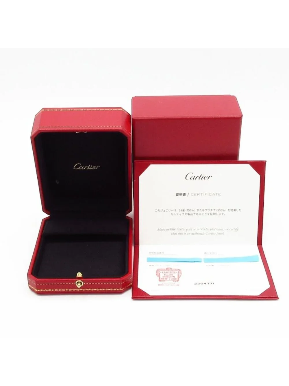 Cartier Single Earrings Love 18k Pink Gold